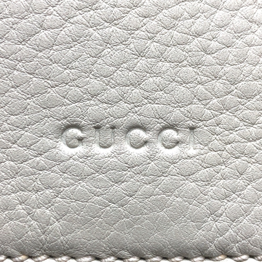 GUCCI White Bamboo Backpack - Picture 13 of 16